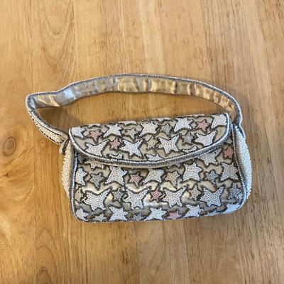 Vintage beaded star purse