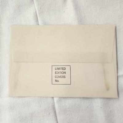1947 ROBERT F. BOLTON HAND PAINTED LIMITED EDITION ART 1st DAY STAMP WITH OVERSIZED ENVELOPE