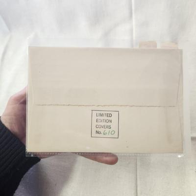 1948 ROBERT F. BOLTON HAND PAINTED LIMITED EDITION - EMPORIA GAZETTE - 1st DAY STAMP ART W/ OVERSIZED ENVELOPE