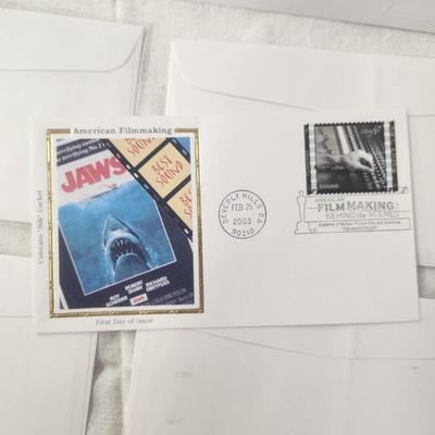 6 - FIRST DAY STAMPS - 2003 AMERICAN FILMAKING