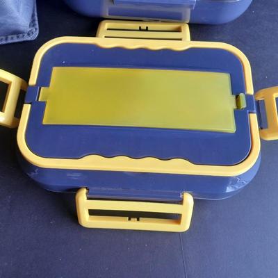 Portable Heated Lunchbox Stainless Steel 1.5L Bento Lunch Box Food Warmer with thermo cooler