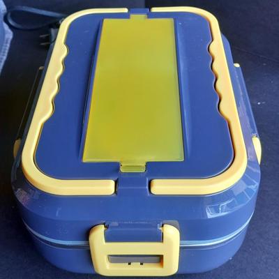 Portable Heated Lunchbox Stainless Steel 1.5L Bento Lunch Box Food Warmer with thermo cooler