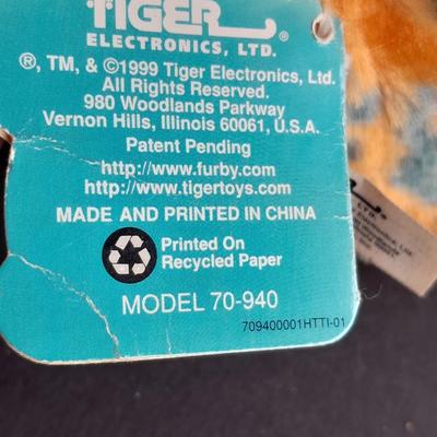 Tiger Furby Original with tags 1999