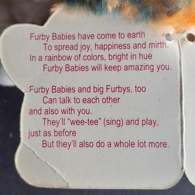 Tiger Furby Original with tags 1999