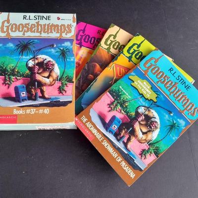 Soft Back Scholastics Goose Bumps Chapter books R.L. Stine