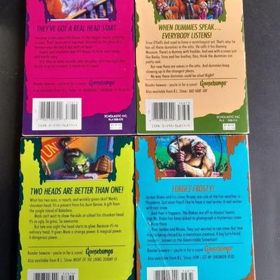 Soft Back Scholastics Goose Bumps Chapter books R.L. Stine
