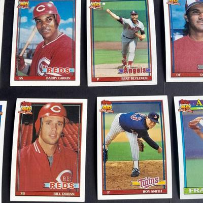 A Large variety of Baseball cards
