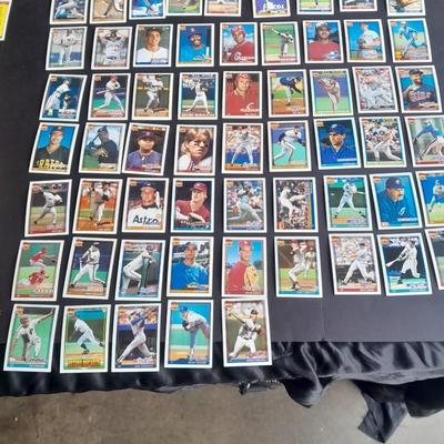 A Large variety of Baseball cards