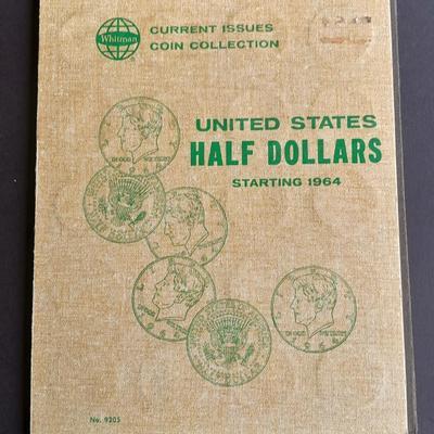 Coin Collection United States Half Dollars starting at 1964 Many coins present, some missing