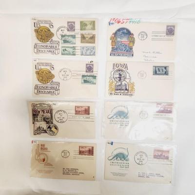 8 - 1946 MIXED THEME 1ST DAY STAMPS