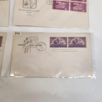 6 - 1940 MIXED THEME 1ST DAY STAMPS