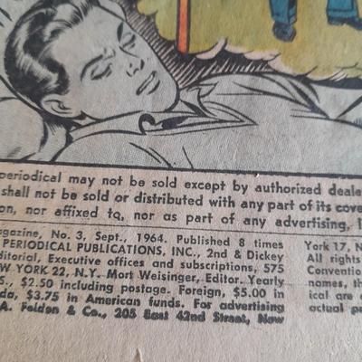 Vintage 60's Comic Books and Superman comic soft back book