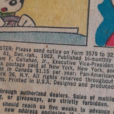 Vintage 60's Comic Books and Superman comic soft back book