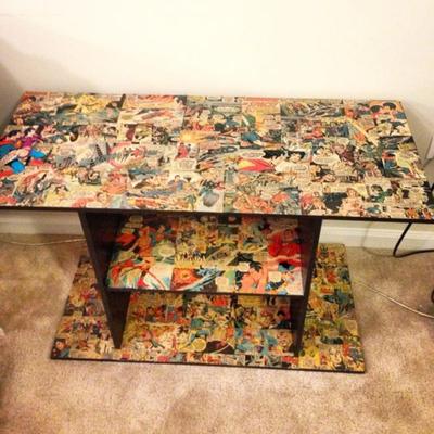 Vintage 60's Comic Books and Superman comic soft back book