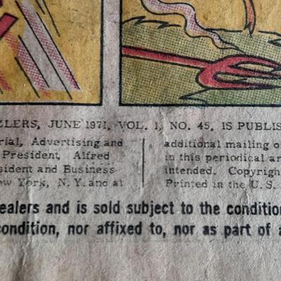 Vintage 60's Comic Books and Superman comic soft back book