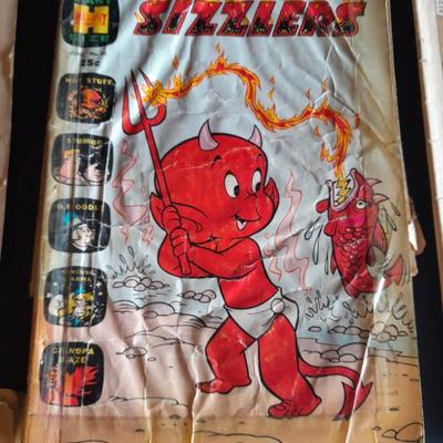 Vintage 60's Comic Books and Superman comic soft back book