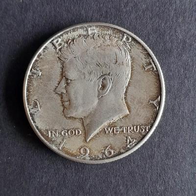 1964 John F.  Kennedy Liberty Half Dollar #1