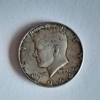 1964 John F.  Kennedy Liberty Half Dollar #1