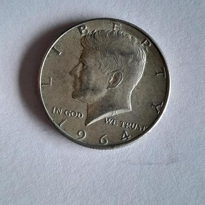1964 John F.  Kennedy Liberty Half Dollar #2