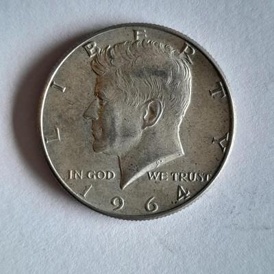 1964 John F.  Kennedy Liberty Half Dollar #3