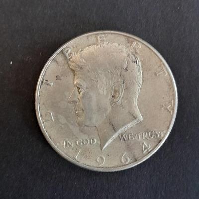1964 John F.  Kennedy Liberty Half Dollar # 5
