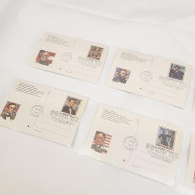1995 - 6 - CIVIL WAR CLASSIC COLLECTION - FIRST DAY ISSUE POSTCARD #1