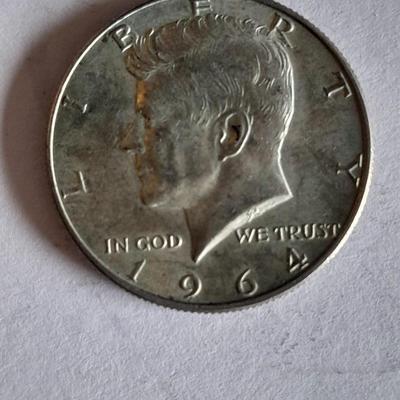 1964 John F.  Kennedy Liberty Half Dollar  # 4