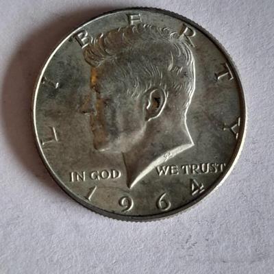 1964 John F.  Kennedy Liberty Half Dollar  # 4