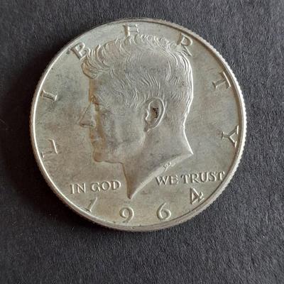 1964 John F.  Kennedy Liberty Half Dollar  # 4
