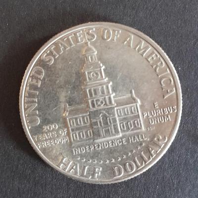 1776-1976  Kennedy Bicentennial Half Dollar # 1