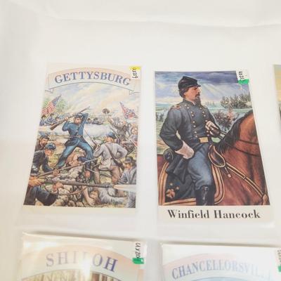 9 - 1995 - CIVIL WAR CLASSIC COLLECTION - 1ST DAY ISSUE POSTCARD COLLECTION