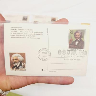 9 - 1995 - CIVIL WAR CLASSIC COLLECTION - 1ST DAY ISSUE POSTCARD COLLECTION