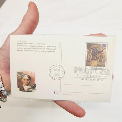 4 - 1995 - WOMEN OF THE CIVIL WAR - 1ST DAY OF ISSUE POSTCARDS