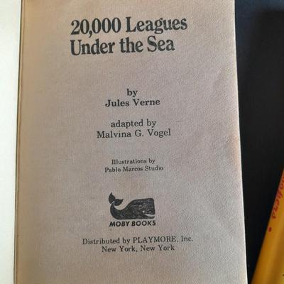 Vintage Books, 20,000 leagues under the sea, Best of Bloopers, My favorite book, and Hardy Boys