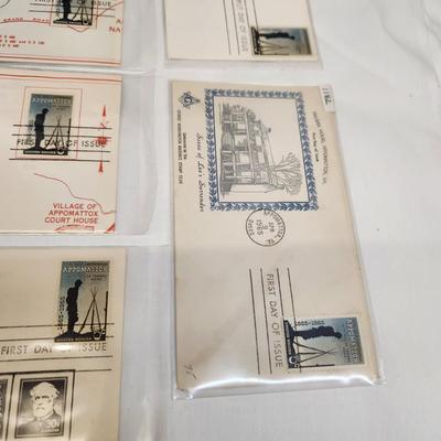 11 - 1965 - CIVIL WAR CENTENNIAL 1ST DAY STAMPS
