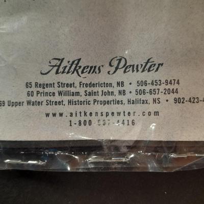 Aitkens Pewter RARE Greeley Union Pacific Railroad Depot Charm