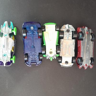 Five Colorful and fun Hot Wheel Cars