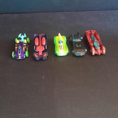 Five Colorful and fun Hot Wheel Cars