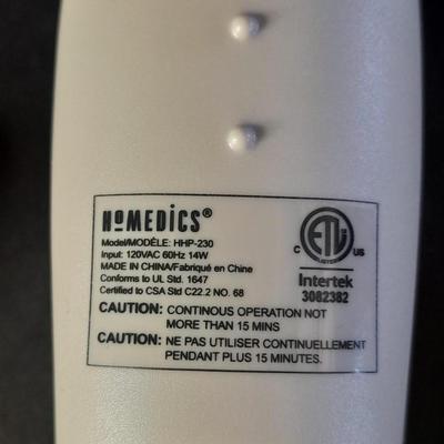 Hometics Dual Max Handheld Massager with Heat, in Original Box.