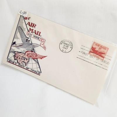 8 - 1947 MIXED THEME 1ST DAY STAMPS