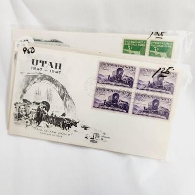 10 - 1947 MIXED THEME 1ST DAY STAMPS