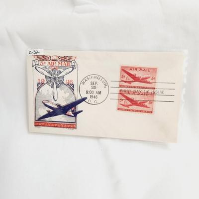 5 - 1946 MIXED THEME 1ST DAY STAMPS
