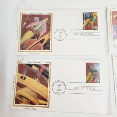 5 - 1993 SPACE FANTASY 1ST DAY STAMP