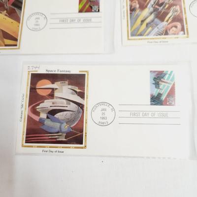 5 - 1993 SPACE FANTASY 1ST DAY STAMP