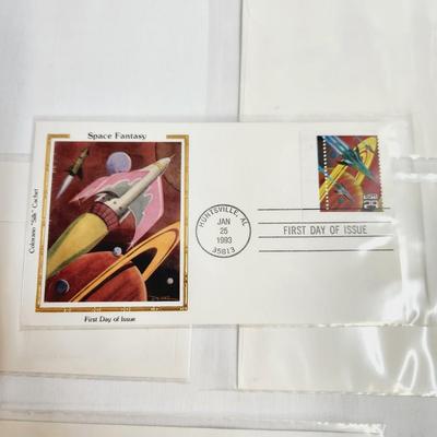 5 - 1993 SPACE FANTASY 1ST DAY STAMP