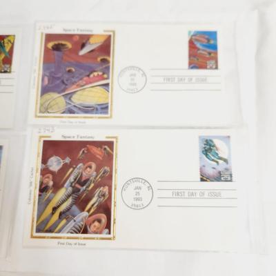 5 - 1993 SPACE FANTASY 1ST DAY STAMP