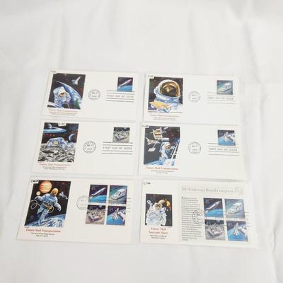 6 - 1989 FUTURE MAIL TRANSPORTATION (SPACE)