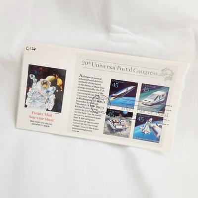 6 - 1989 FUTURE MAIL TRANSPORTATION (SPACE)