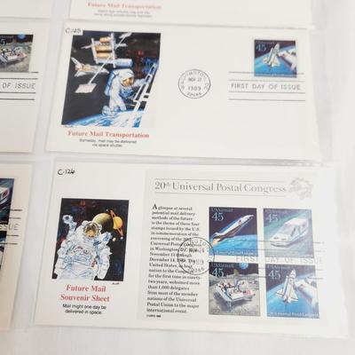 6 - 1989 FUTURE MAIL TRANSPORTATION (SPACE)