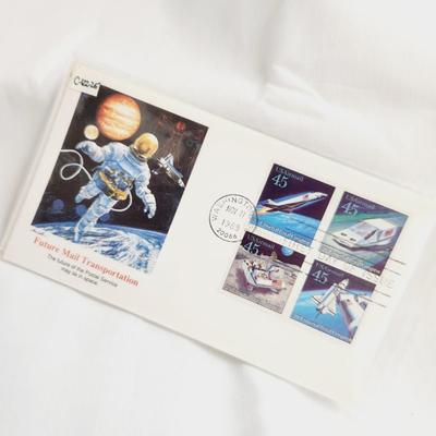 6 - 1989 FUTURE MAIL TRANSPORTATION (SPACE)
